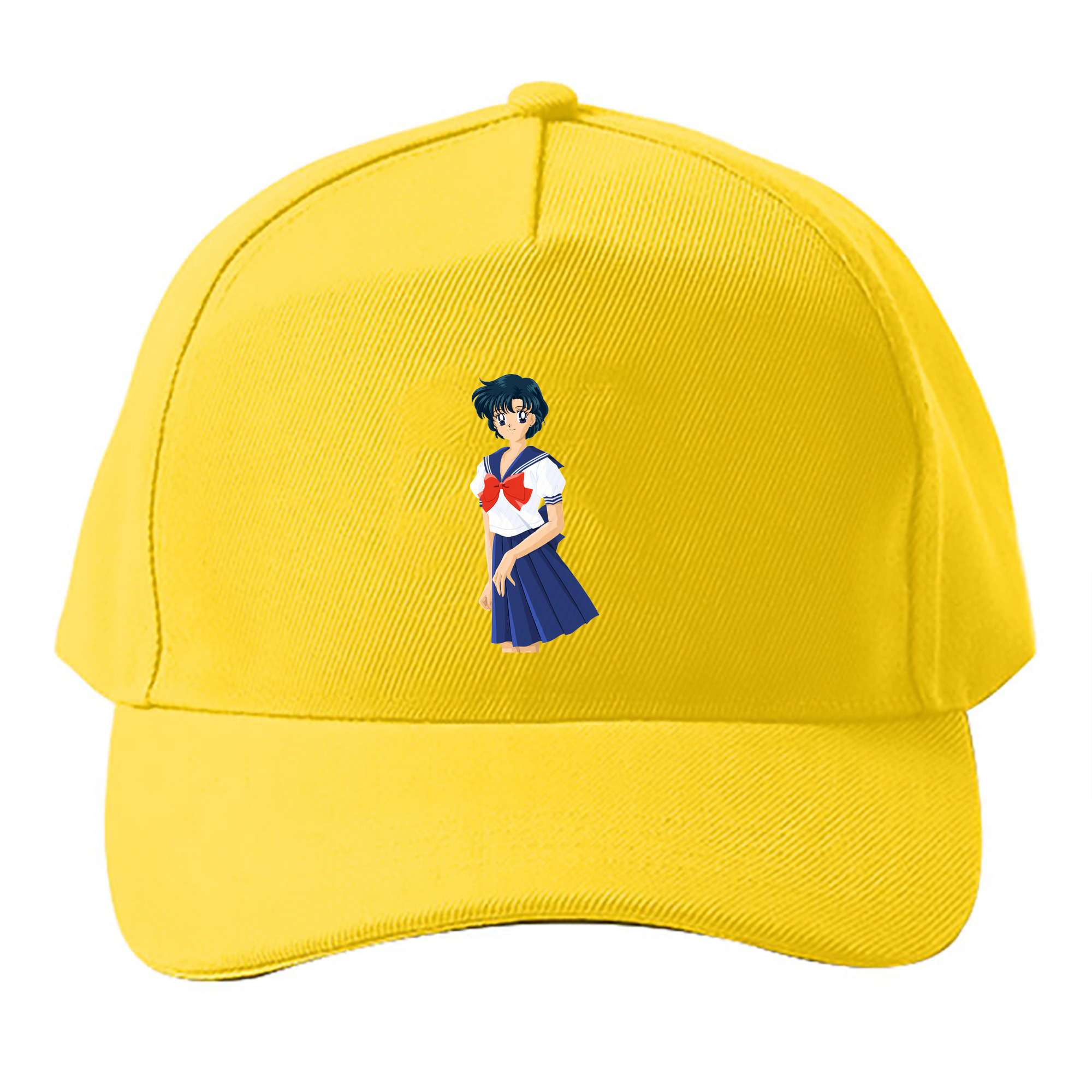 （画像用） 美少女戦士セーラームーン 水野 亜美 みずの あみ Sailor Moon Mizuno Ami ベースボールキャップ 綿100％ 男女兼用 帽子 スポーツ